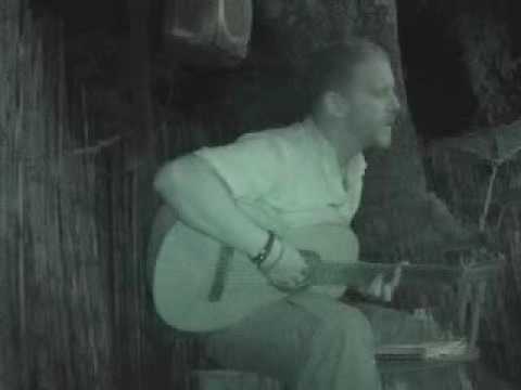 Ben Connor sings at Barrio Pub San Pedro La Laguna Guatemala