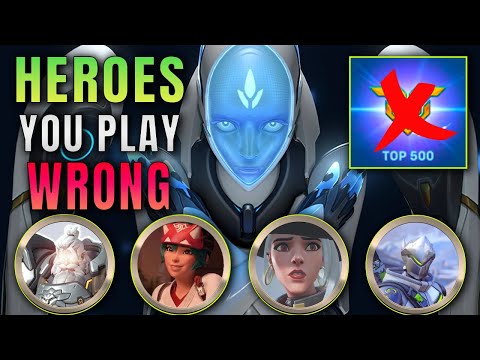 7 Heroes you play WRONG (throwing) | Overwatch 2 Tips and Tricks