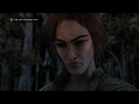 The Walking Dead Season 4 Episode 2 - Stand on your own+Clem calls Lilly an Evil Bitch - Rare Choice
