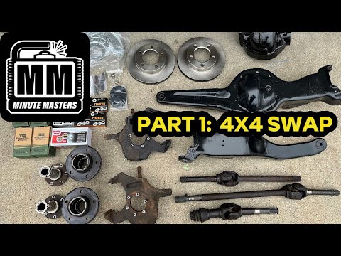 TTB 4x4 SWAP [PART 1] - How to Install Wheel Bearings & Races + Install Balljoints | 1995 Ford F150