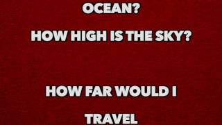 Bob Dylan - How Deep Is The Ocean  [Full Song Lyrics]