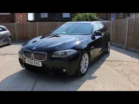 BMW 520d M Sport Turbo Diesel 184 PS 8-Speed Auto Touring Estate Sat Nav Rear Cam