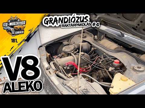 Garázs videó 181. - V 8 és a Grandiózus raktárkészlet 4. rész