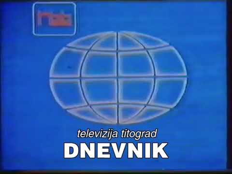 JRT TV Titograd - Dnevnik Intro (1981 - 1989) [Full Reconstruction]