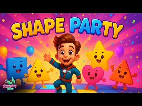 SHAPE PARTY | Official Music Video | CHEEKY BAND Music Ep 43