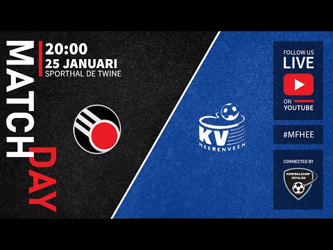 Korfbal Overgangsklasse wedstrijd: K.V. Mid-Fryslân / Jansma Burdaard - KV Heerenveen