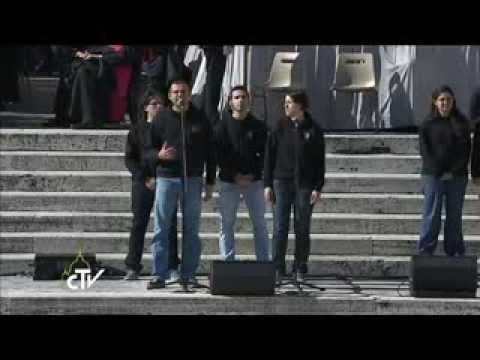 EMMANUEL - Grande Coro Hope in Piazza San Pietro - 14/02/2014