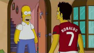 Homer Simpson vs. Cristiano Ronaldo