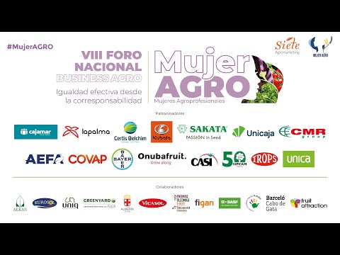 Fotograma del vídeo: VIII Foro nacional Mujeres Agroprofesionales – MujerAGRO