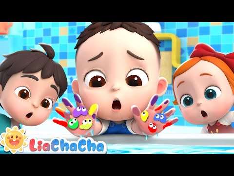 Wash Your Hands | EP162 | Healthy Habits for Babies | Kids Songs & Nursery Rhymes | LiaChaCha