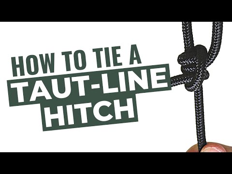 How to Tie a Taut-Line Hitch (Step-by-Step)