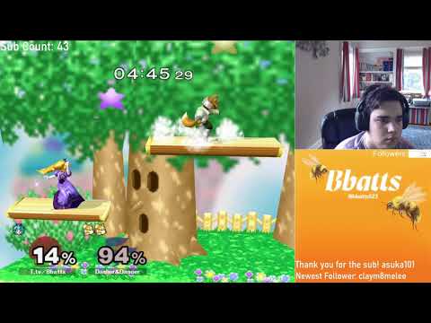 RRTBO - Bbatts (Peach) vs Steech (Fox) - Top 64 LR1