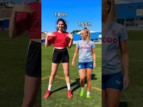 HOW TALL ARE THESE FAMOUS WOMEN FOOTBALLERS?! 🤔📏