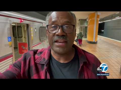 Marc Brown rides Metro Red Line to see conditions firsthand amid increase in violent crime