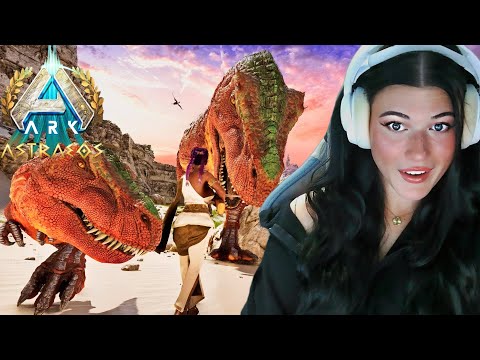 Adopting Baby Dinos Without Permission | ARK Astraeos | Episode 1