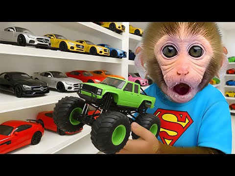 Singe Bon Bon se transforme en Spider-Man pour sauver la ville et achète un Monster Truck