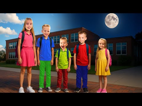 🎒 Prima zi de ȘCOALĂ 👩‍🏫 Eclipsa TOTALĂ de LUNĂ 🌑