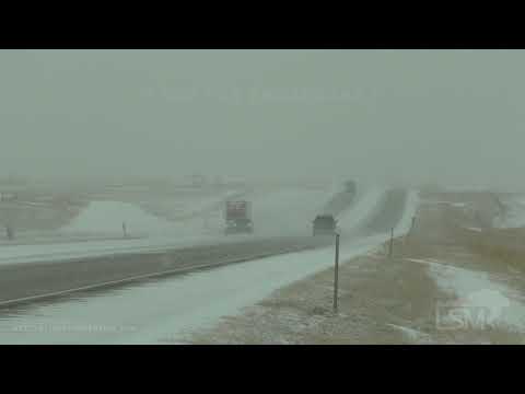 02-27-2021 Great Falls, MT area - Winter Weather Affecting Area Roadways - Snow