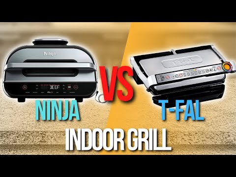 ✅T-FAL OptiGrill Large Indoor Electric Grill VS NINJA Foodi Smart Indoor Grill