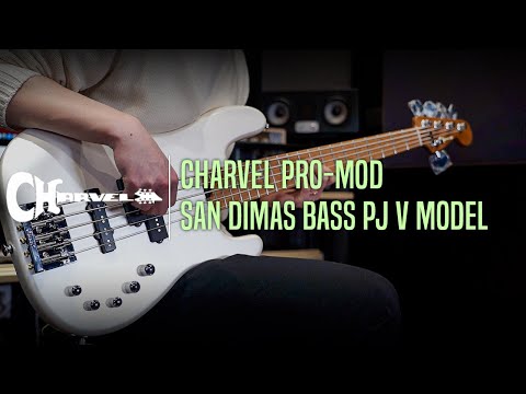 Immagine Charvel Pro-Mod San Dimas Bass PJ V - Platinum Pearl - 8