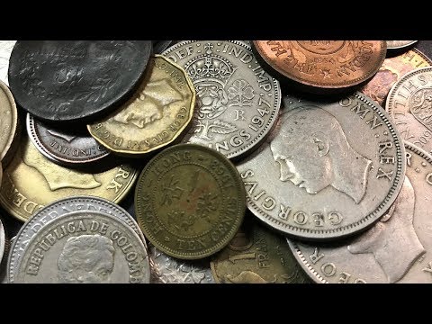 OLD & RARE Coins World Coin Half Pound Grab Bag Search - Bag #10