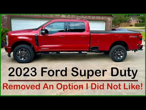 2023 Ford Super Duty - An Option I Didn't Like That I Uninstalled! 👍