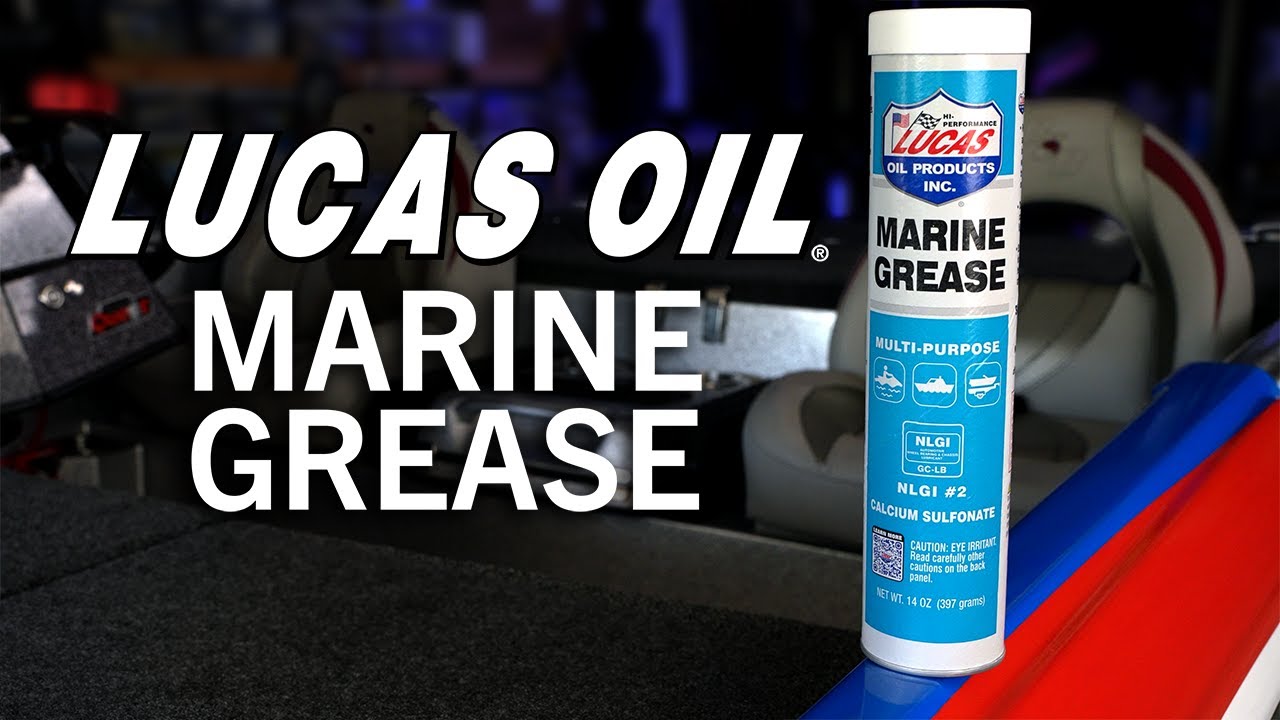 How to Properly Grease Your Boat | Using Lucas Oil Marine Grease