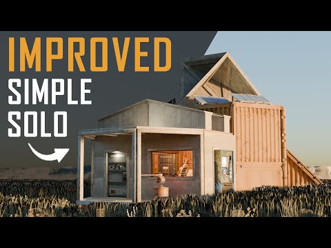 PUDDLE V2 - A Simple, Easy and Cosy SOLO Bunker Base | Refinery | Farm | Vendor | RUST 2025