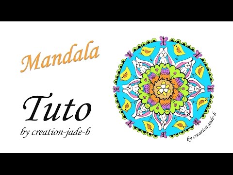 Créer un Mandala pour Pâques ! ❀