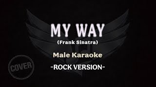 Download lagu MY WAY (Frank Sinatra) MALE KARAOKE (Rock Cover) mp3