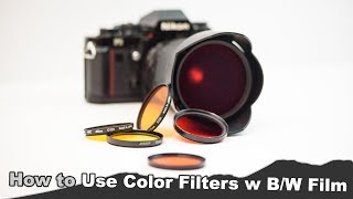 How to Use Color Filters with Black and White Film
