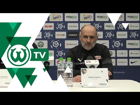 Michał Probierz po meczu Warta Poznań - Cracovia Kraków