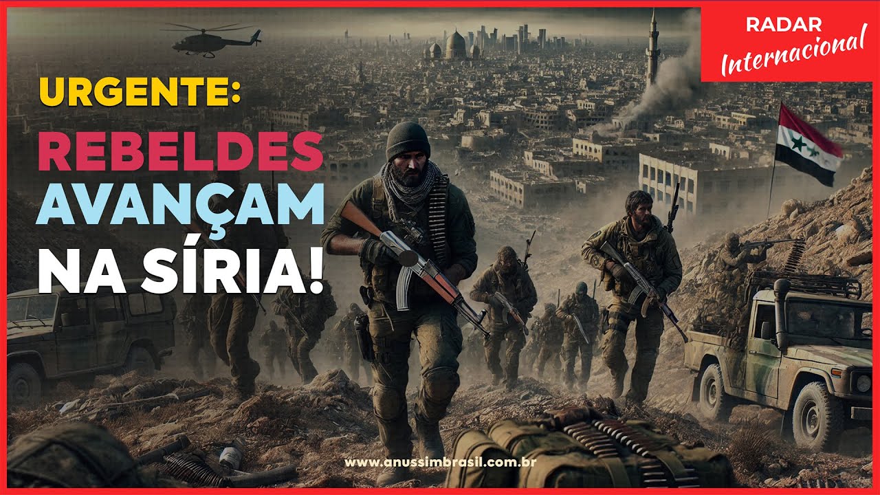URGENTE: Rebeldes Sírios Avançam – Israel Sob Ameaça Imediata? IDF Fortalece Fronteira com Síria