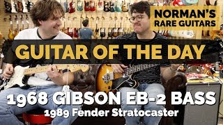 Video thumbnail for Guitar of the Day: 1968 Gibson EB-2 Bass | Norman's Rare Guitars by Normans Rare Guitars