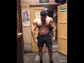 Bodybuilding Poses Big Muscle Man Flexing