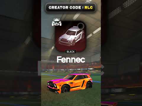 Fennec Design (Orange Team) #14 #RocketLeagueDesigns #RocketLeaguePresets #Fennec