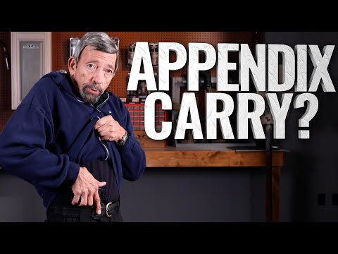 Appendix Carry - Massad Ayoob gives the Pros and Cons of AIWB Carry.  Critical Mas 54