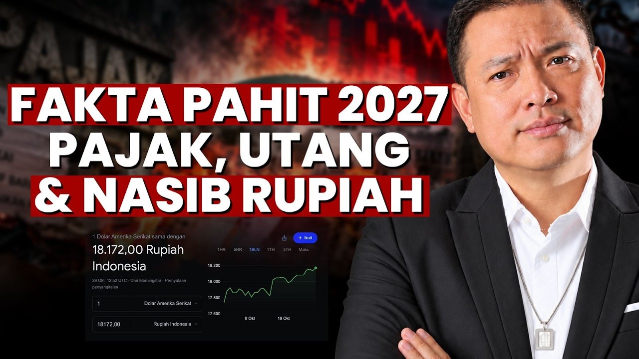 FAKTA PAHIT EKONOMI 2027: Dolar Rp18.000,Pajak Diboikot & Investor Kabur! Kemana Uang Koruptor Lari?
