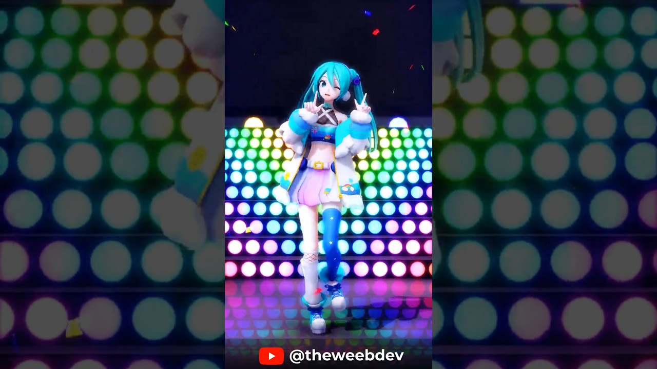 🅼🅼🅳 Hatsune Miku / Cheki Cheki LOVE ME by B-KOMACHI - Oshi no Ko 【Motion DL】