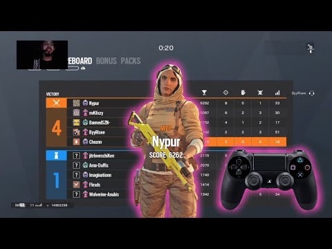 Impressing Console Champion Streamers: PS4 Ranked Highlights - Rainbow Six Siege Console Gameplay