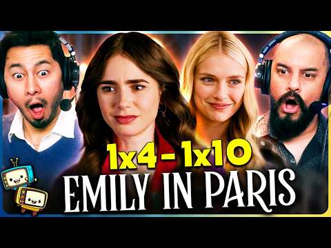 EMILY IN PARIS (2020) Season 1 Episodes 4-10 Reaction! | First Time Watch! | Lily Collins