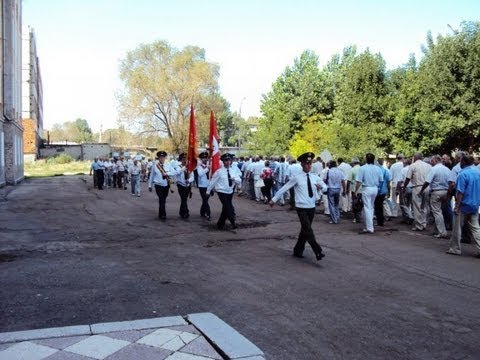 Прохождение торжественным маршем. 2012 год.