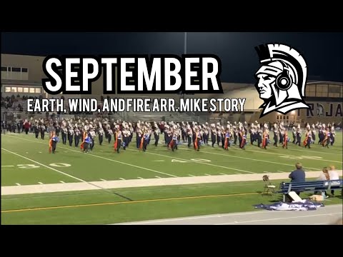 September Arr. Mike Story performed by the CASD Combined Band at Band Night 2024 - Side Cam
