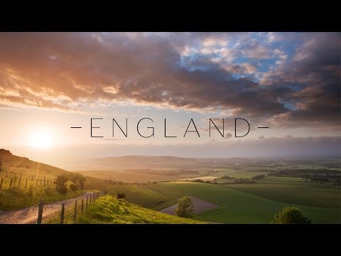 Flying Over England in a Drone