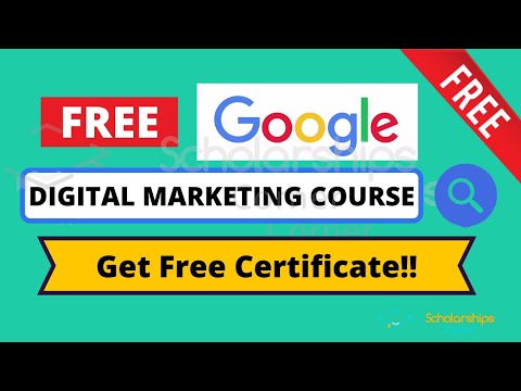 Google Free Digital Marketing Course | Free Digital Certificate | How ...