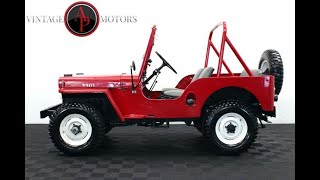 Video Thumbnail for 1950 Willys CJ-3A