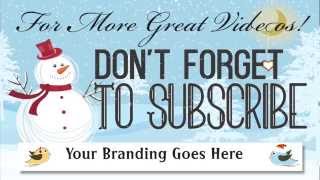 Video Stingers: Holiday Snowman Medley