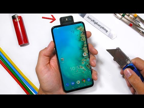 Is the CRAZY Flip Camera Fragile? - Zenfone 6 Durability Test!