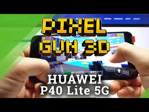 How Pixel Gun 3D Works on Huawei P40 Lite 5G - Pixel Gun 3D Game Test