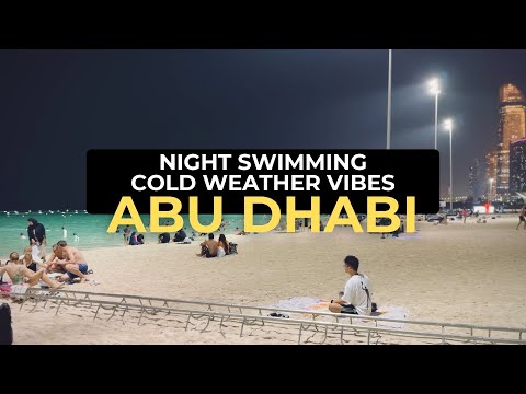 Life in Abu Dhabi | Unwinding at Corniche Beach & Abu Dhabi Malls | Cozy Silent Travel Vlog
